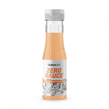 Zero Sauce, Spicy Garlic, 350 ml, BioTech USA